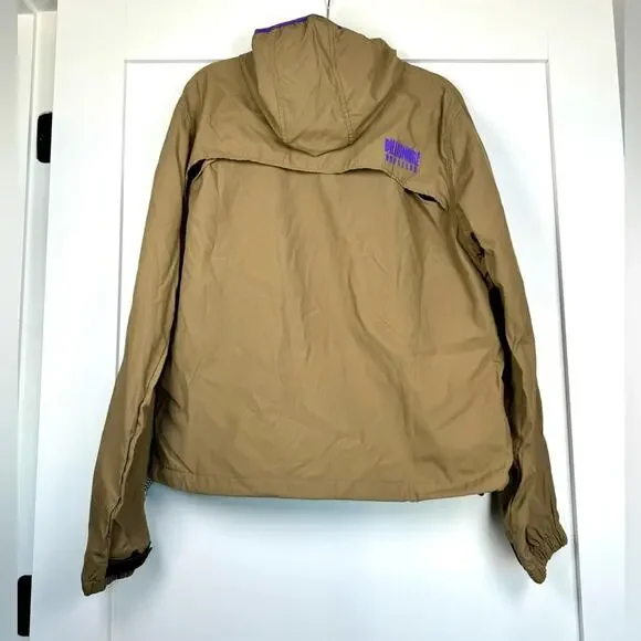 Billionaire Boys Club Lightweight Hooded Brown Windbreaker Jacket Size Large NWT